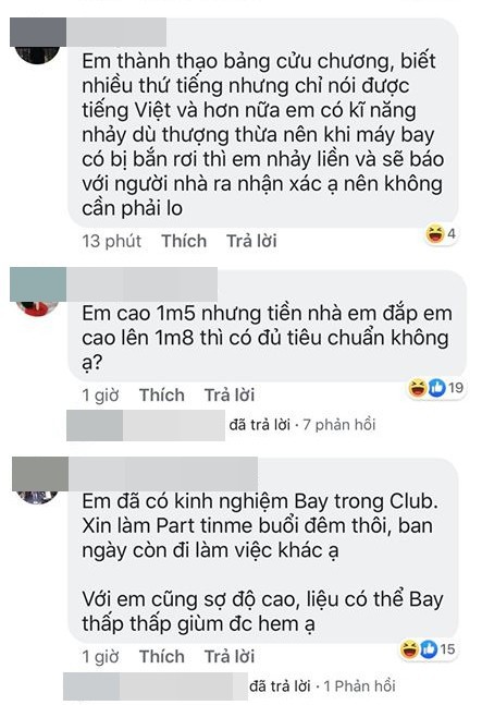 Thấy hãng bay đăng tuyển tiếp viên hàng không, cư dân mạng thi nhau khoe tài năng cây nhà lá vườn cười vỡ bụng - Ảnh 6.