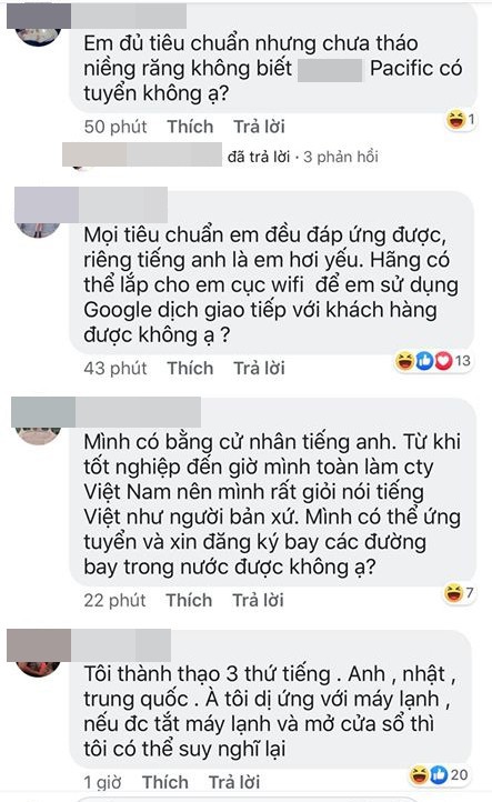 Thấy hãng bay đăng tuyển tiếp viên hàng không, cư dân mạng thi nhau khoe tài năng cây nhà lá vườn cười vỡ bụng - Ảnh 7.