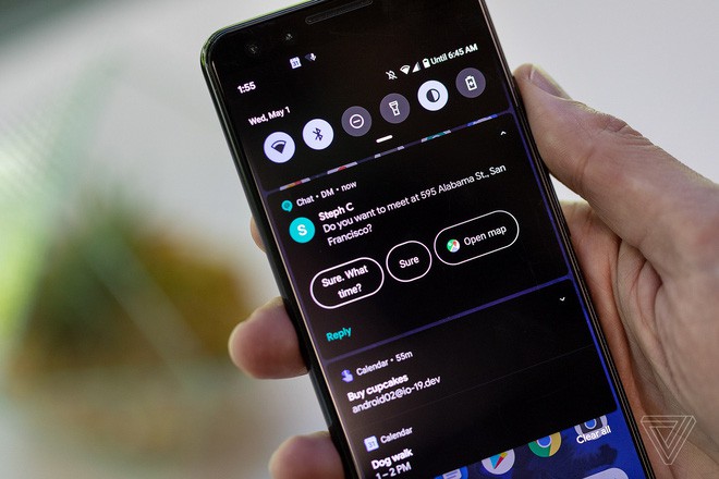 Điểm lại tất cả tính năng mới của Android Q: Dark Theme, thao tác cử chỉ giống iPhone và nhiều điều khác nữa - Ảnh 4.