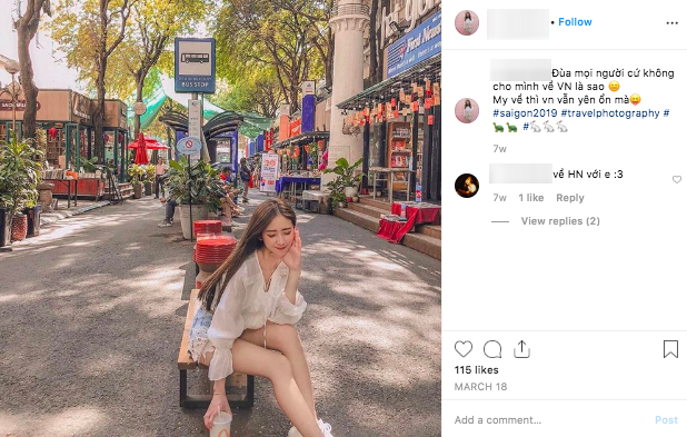 Cô gái bị “bóc phốt” lấy ảnh hotgirl Trung Quốc câu like, vẽ ra cuộc sống du học sang chảnh từ Facebook đến Instagram - Ảnh 9.