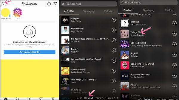 Cách thêm lời bài hát vào Stories trên Instagram - Ảnh 1.