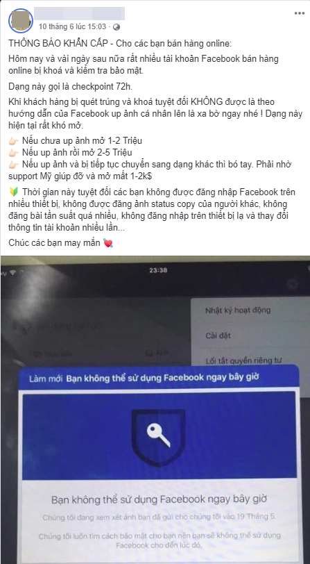 Facebook giảm tương tác quảng cáo, hội chị em bán hàng online khóc ròng, nghĩ đủ cách để lách luật - Ảnh 4.