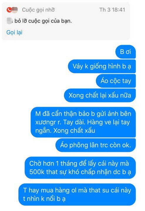 Mất 500k và cả tháng chờ đợi, gái xinh nhận về chiếc váy kém xa ảnh minh họa, nhưng cách xử lý của người bán mới bất ngờ - Ảnh 3.