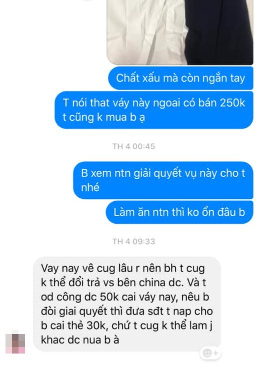 Mất 500k và cả tháng chờ đợi, gái xinh nhận về chiếc váy kém xa ảnh minh họa, nhưng cách xử lý của người bán mới bất ngờ - Ảnh 4.