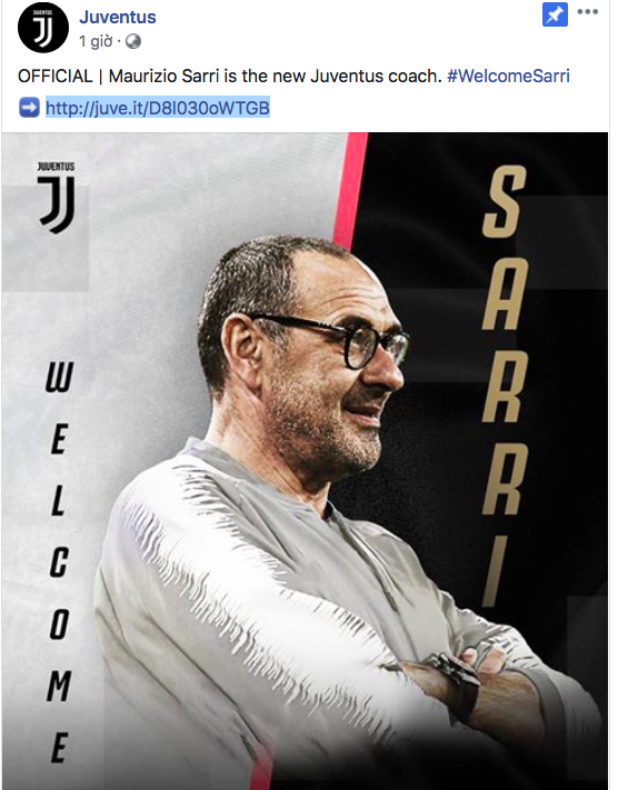 Rời Chelsea, Sarri chính thức ký hợp đồng 3 năm với Juventus - Ảnh 2.