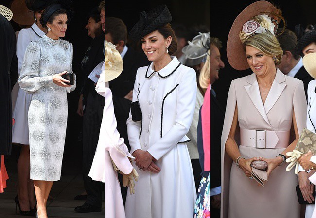 Cuộc đọ sắc có 1-0-2: Ba biểu tượng sắc đẹp của hoàng gia thế giới xuất hiện cùng nhau, Công nương Kate kém sắc nhất, chịu lép vế trước U50 - Ảnh 2.