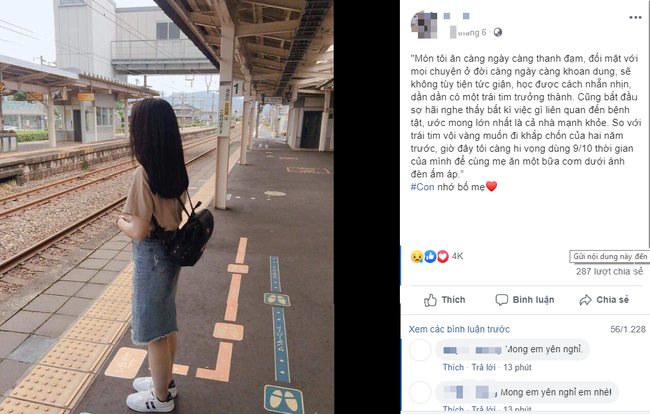 Lặng người đọc những status đầy ẩn ý trước khi cô gái 21 tuổi tử nạn trong vụ cháy ở Nhật Bản - Ảnh 2.