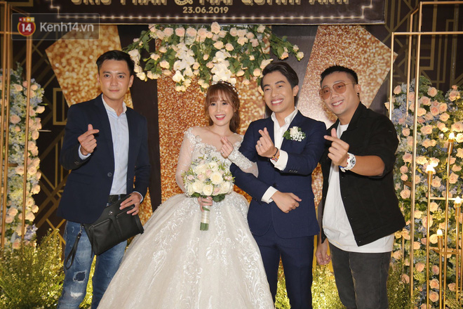 Cập nhật: Pewpew cùng bạn gái xuất hiện tại đám cưới Cris Phan - Mai Quỳnh Anh - Ảnh 4.