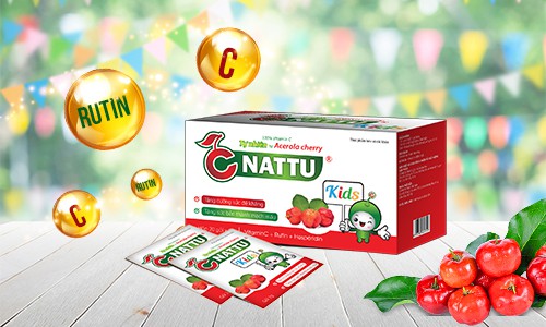 TPBVSK CNattu Kids từ Vitamin C tự nhiên và Rutin tự nhiên có an toàn không? Dùng thế nào cho hiệu quả? - Ảnh 2.