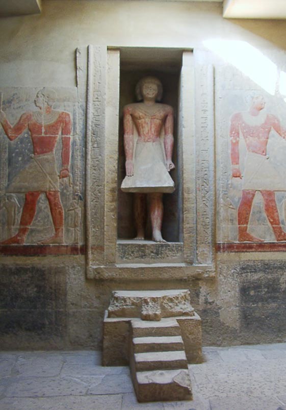 Cửa giả của người Ai Cập: Cánh cổng sang thế giới bên kia - Ảnh 1.