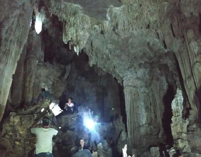Phát hiện hang động thạch nhũ tuyệt đẹp, có hình thù kỳ lạ ở Quảng Trị - Ảnh 6.
