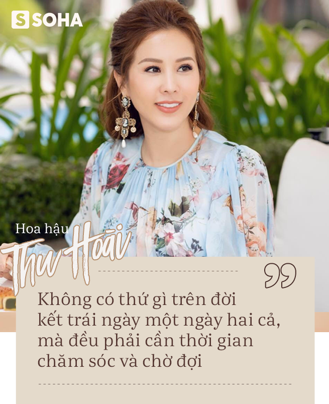 Hoa hậu Thu Hoài: Nếu chỉ còn 1 ngày để sống, tôi sẽ đổi tất cả những gì mình có để con được bình an trong tương lai - Ảnh 1.