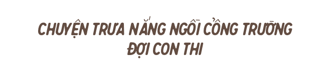 Chuyện vai áo mồ hôi chua, mắt nhòe đi vì máy tính và những ngày nắng ngồi cổng trường đợi con thi - Ảnh 1.