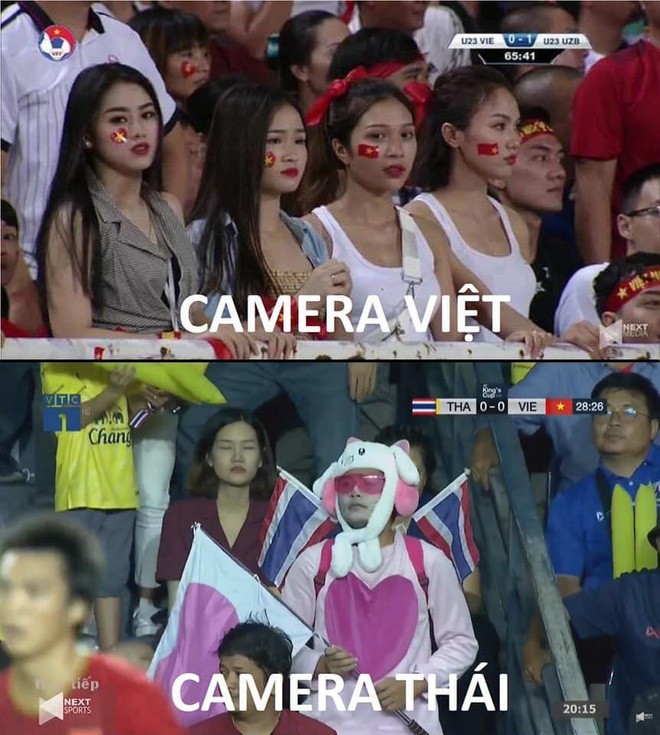 Sự khác biệt giữa cameraman Việt vs Thái Lan: Bên không sót gái xinh nào, bên chỉ tập trung quay... người cosplay thú nhồi bông - Ảnh 1.