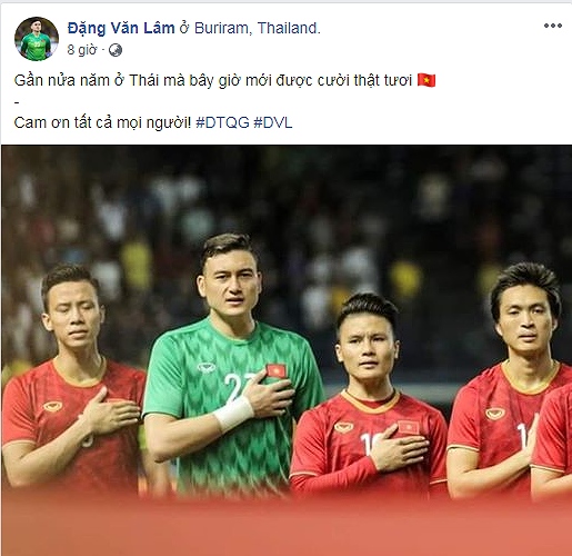 Tuyển Việt Nam thắng Thái Lan, bạn gái hotgirl của Lâm Tây nói gì? - Ảnh 3. Tuyển Việt Nam thắng Thái Lan, bạn gái hotgirl của Lâm Tây nói gì? - Ảnh 3.