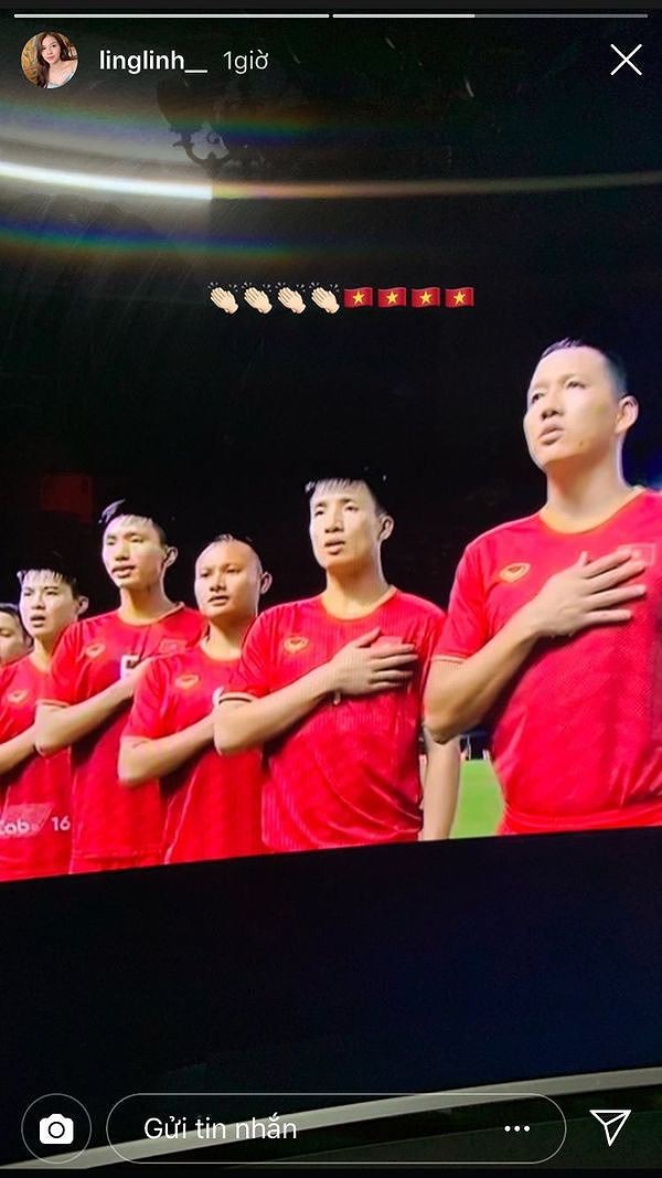 Tuyển Việt Nam thắng Thái Lan, bạn gái hotgirl của Lâm Tây nói gì? - Ảnh 5. Tuyển Việt Nam thắng Thái Lan, bạn gái hotgirl của Lâm Tây nói gì? - Ảnh 5.