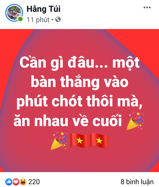 Hả hê trước trận thắng Thái Lan, Anh Đức được rào rào gọi tên: Gừng càng già càng cay, chú càng già đá càng hay - Ảnh 7.