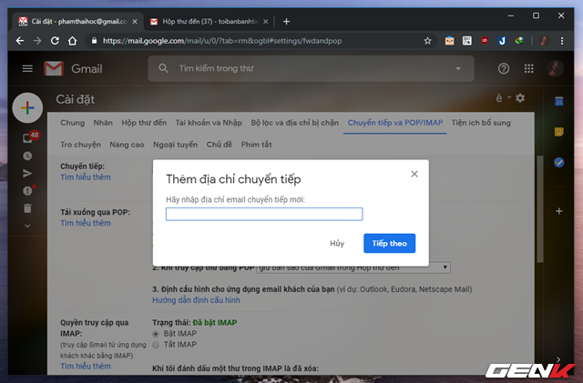 Giải pháp di chuyển toàn bộ mail từ Gmail cũ sang tài khoản mới - Ảnh 14.