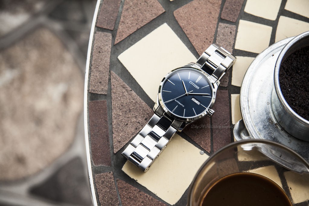 C&aacute;ch chỉnh ng&agrave;y giờ đồng hồ Citizen NH8350-83L m&aacute;y cơ automatic - Ảnh 1.