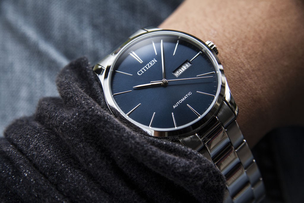 C&aacute;ch chỉnh ng&agrave;y giờ đồng hồ Citizen NH8350-83L m&aacute;y cơ automatic - Ảnh 5.