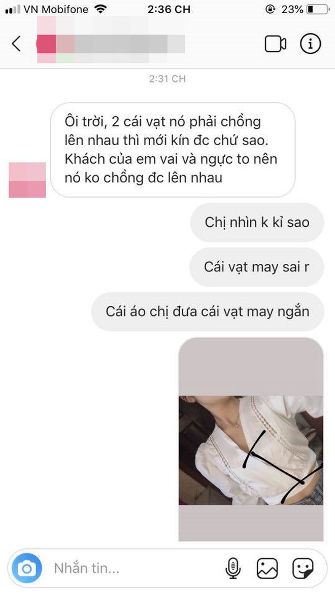 Phàn nàn vì mua áo sơ mi không giống hình, cô gái bị shop đổ lỗi tại vai to rồi thẳng tay chặn Facebook - Ảnh 5.