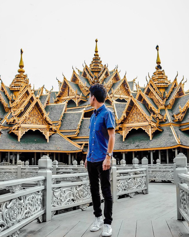 Không tin vào mắt mình ngôi đền được canh giữ bởi “cá khổng lồ” đẹp hệt cổ tích đang “gây bão” Thái Lan - Ảnh 24.