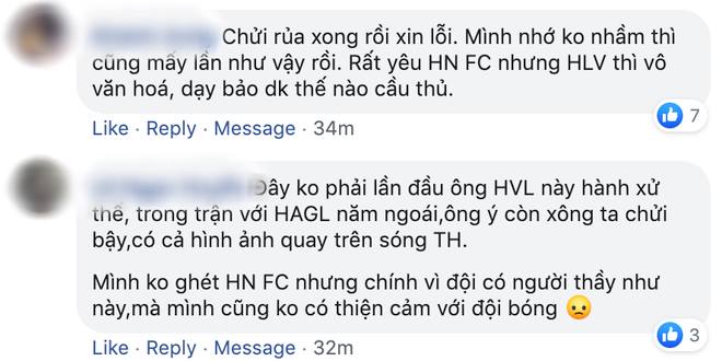 HLV Hà Nội FC xin lỗi trọng tài vì hành xử xấu xí, bị gọi là người đáng ghét nhất đội bóng thủ đô - Ảnh 3.