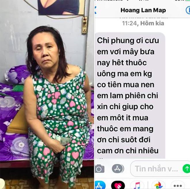 Diễn viên Hoàng Lan cầu cứu đồng nghiệp vì hết tiền mua thuốc chữa bệnh - Ảnh 3.