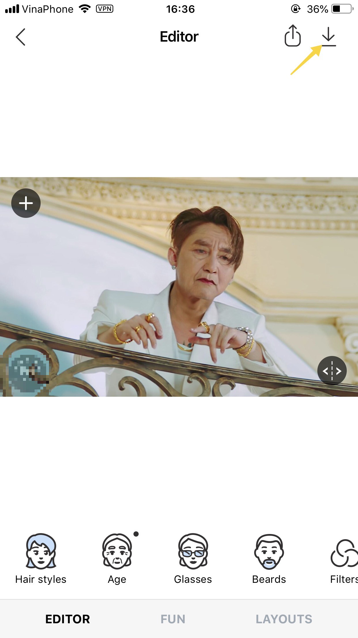 Hướng dẫn sử dụng FaceApp, ứng dụng thay đổi khu&ocirc;n mặt từ trẻ th&agrave;nh gi&agrave; cộng đồng mạng đang ph&aacute;t sốt - Ảnh 7.