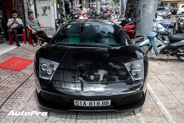 Lamborghini Murcielago từng là quà tặng đại học của rick kid Việt bất ngờ xuất hiện với màu sơn mới - Ảnh 1.