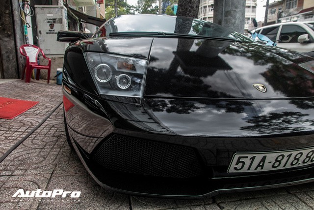 Lamborghini Murcielago từng là quà tặng đại học của rick kid Việt bất ngờ xuất hiện với màu sơn mới - Ảnh 18.