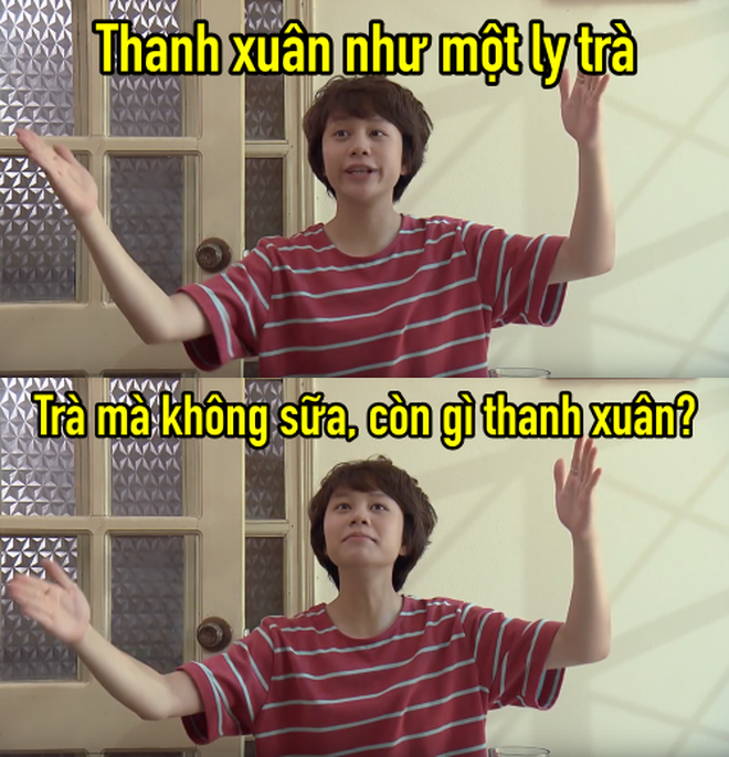 Thanh xuân như một ly trà của Dương (Về nhà đi con) thành hot trend, dân tình điên đảo áp dụng làm caption thả thính, bán hàng online - Ảnh 5.