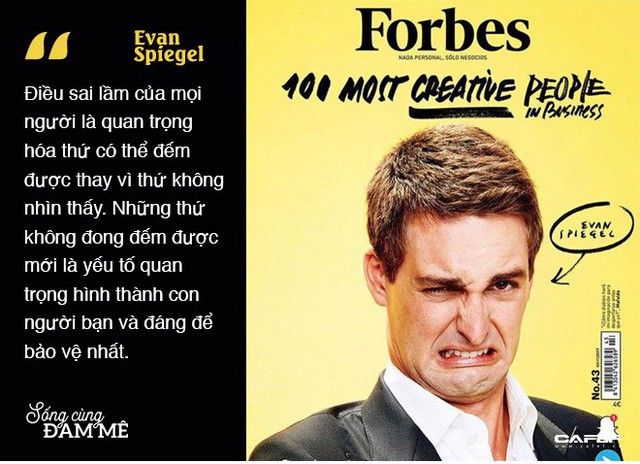 Chuyện khởi nghiệp táo bạo của gã điên thiên tài Evan Spiegel: Thiếu gia “vượt sướng” dựng cơ nghiệp tỷ đô, cạnh tranh với cả Facebook - Ảnh 2.