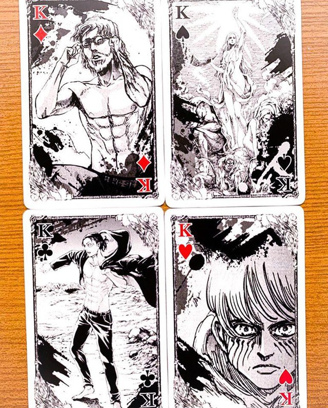 Ý nghĩa của những lá bài tây tương ứng với các nhân vật trong manga Attack on Titan - Ảnh 3.