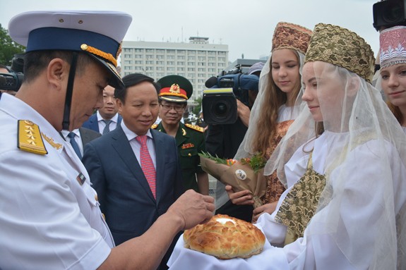 Tàu 016-Quang Trung thăm xã giao Liên bang Nga - Ảnh 5.