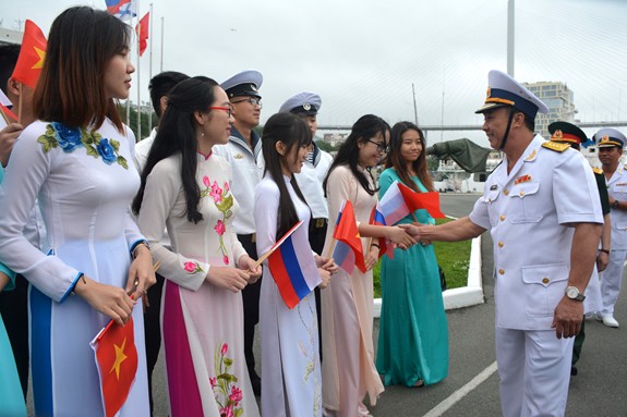 Tàu 016-Quang Trung thăm xã giao Liên bang Nga - Ảnh 9.