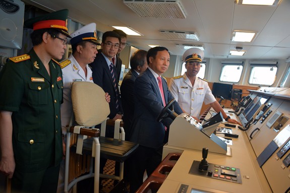 Tàu 016-Quang Trung thăm xã giao Liên bang Nga - Ảnh 11.