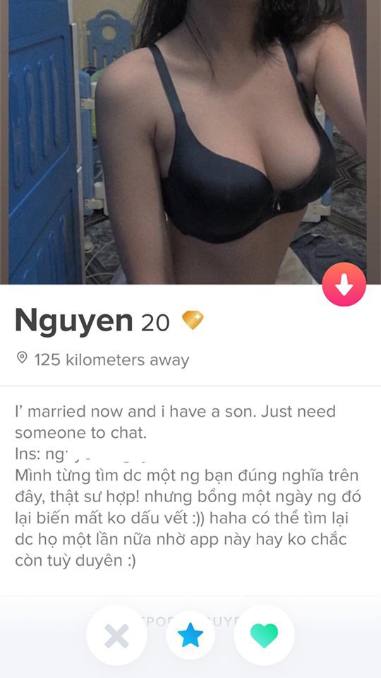 Đã có chồng con nhưng vẫn lên Tinder khoe ảnh mát mẻ để tìm bạn… nói chuyện, cô gái khiến dân tình tranh cãi dữ dội - Ảnh 2.