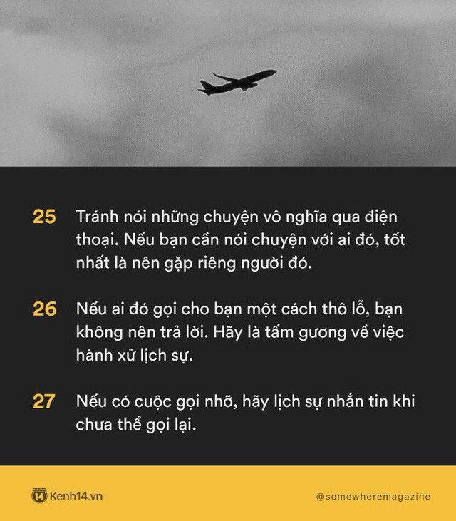 Không cần biết nhiều chỉ cần biết điều: Nằm lòng 30 quy tắc để không bao giờ biến mình thành kẻ bất lịch sự - Ảnh 9.