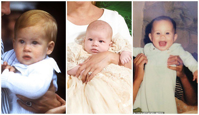 Cuối cùng, vợ chồng Meghan Markle cũng công khai ảnh rõ mặt con trai sau lễ rửa tội, người hâm mộ bất ngờ về vẻ ngoài của bé Archie - Ảnh 5.