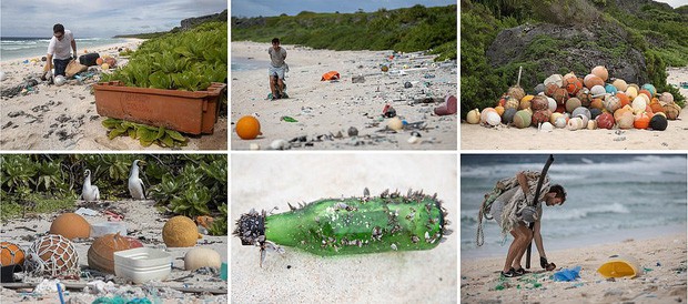 Phát hiện lượng rác nhựa khổng lồ tại hòn đảo thiên đường không người ở giữa Thái Bình Dương: 30 năm trôi qua trông vẫn như mới - Ảnh 2.