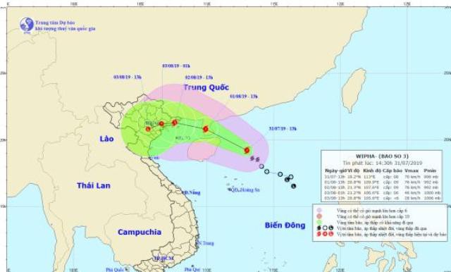 Hàng loạt chuyến bay bị hủy do ảnh hưởng bão số 3 - Ảnh 1.