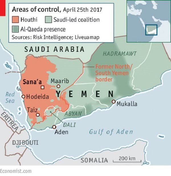 Lực lượng Nam Yemen chiếm Aden: Liên minh chống Houthi của Saudi bên bờ vực sụp đổ? - Ảnh 3.