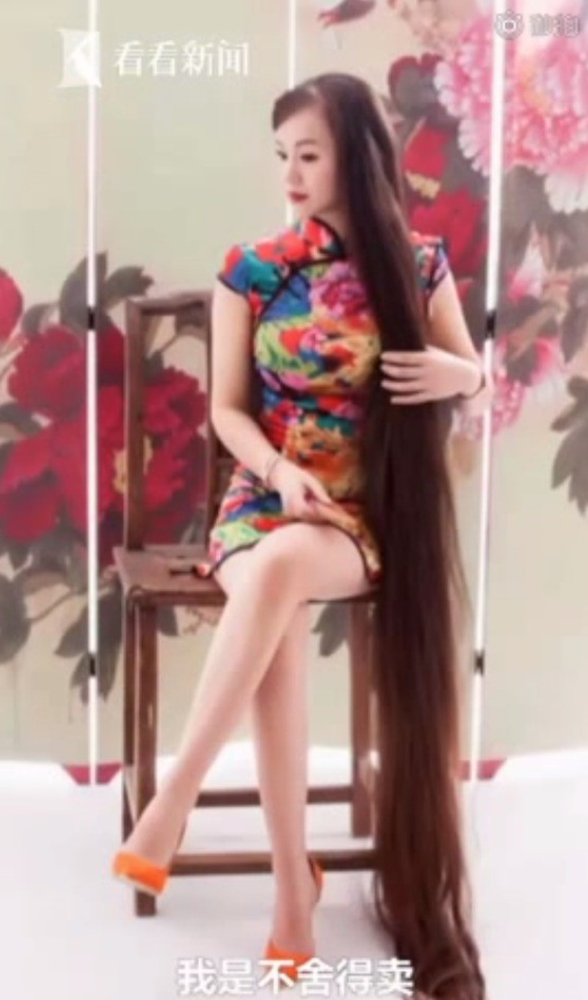 Tiên nữ tóc mây Trung Quốc tự hào với bộ tóc dài 2,5m, người mua ngã giá hơn 300 triệu nhưng không thèm bán - Ảnh 9.