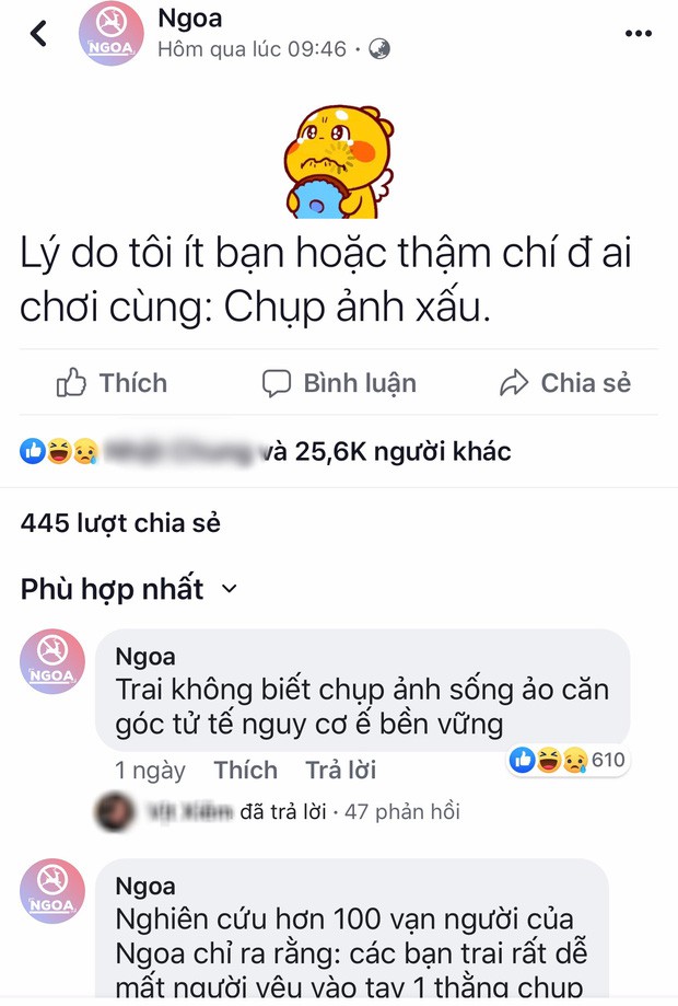 Một nghiên cứu không rõ nguồn gốc chỉ ra: Lý do dẫn tới ít bạn hoặc không ai chơi cùng là do... chụp ảnh xấu! - Ảnh 1.