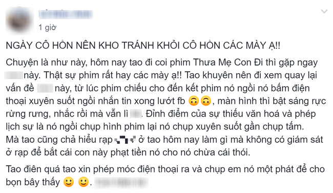 Dùng điện thoại trong rạp chiếu phim, cô gái lại tỏ thái độ khi được nhắc nhở khiến dân mạng phẫn nộ - Ảnh 1.