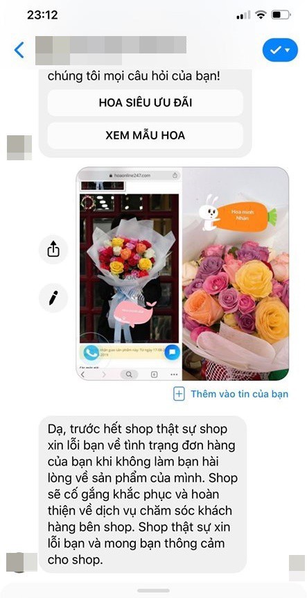 Đặt hoa online ở cửa hàng nổi tiếng để mừng sinh nhật vợ, chồng trẻ nào ngờ vợ không cười nổi khi nhận quà - Ảnh 8.