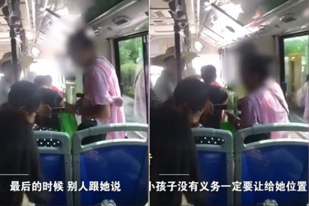Lên xe buýt chật kín không còn chỗ ngồi, người phụ nữ thản nhiên ngồi đè lên bé trai 7 tuổi khiến cả xe bất bình mắng xối xả - Ảnh 1.