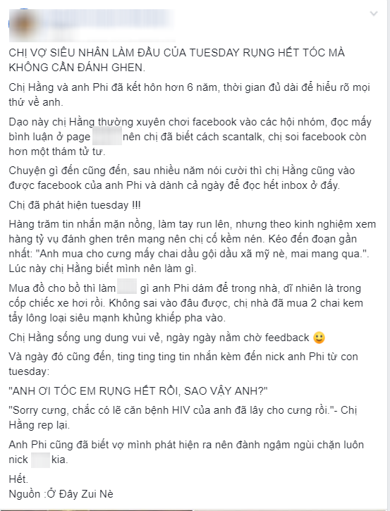 Chẳng tốn chút công sức, vợ vẫn khiến “Tuesday” của chồng kinh hồn bạt vía, chị em hả hê khi nghe chiêu cao tay - Ảnh 1.