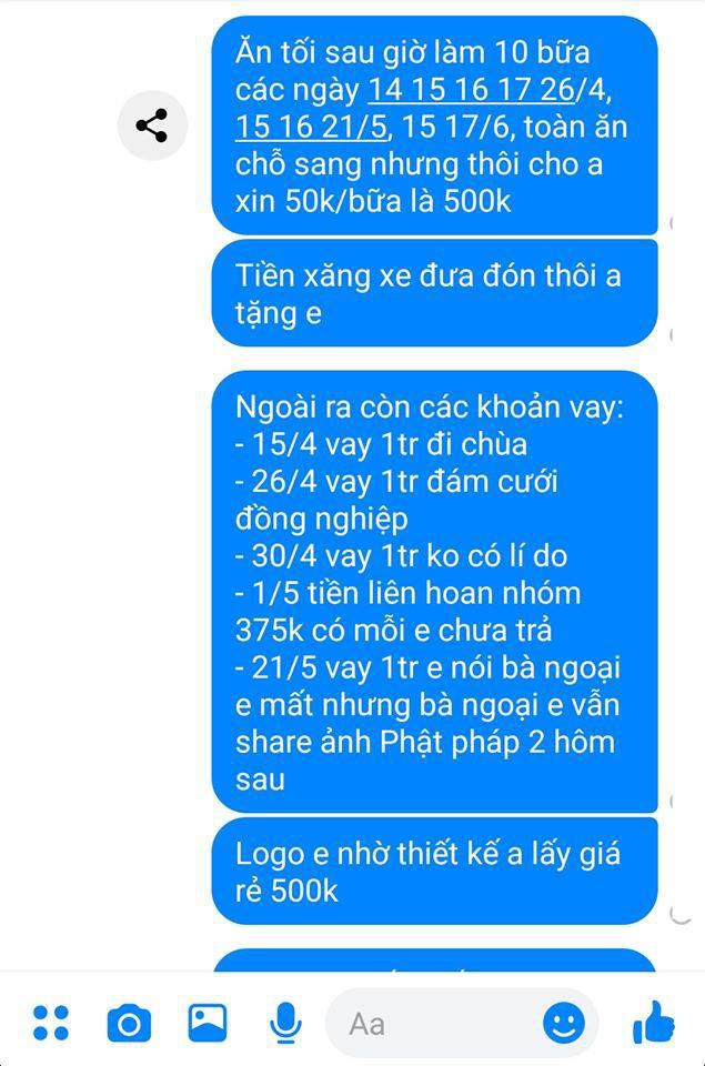 Cô gái nhắn tin chỉ coi là bạn và màn đòi quà bá đạo của chàng trai khiến dân mạng ngả nón bái phục - Ảnh 3.